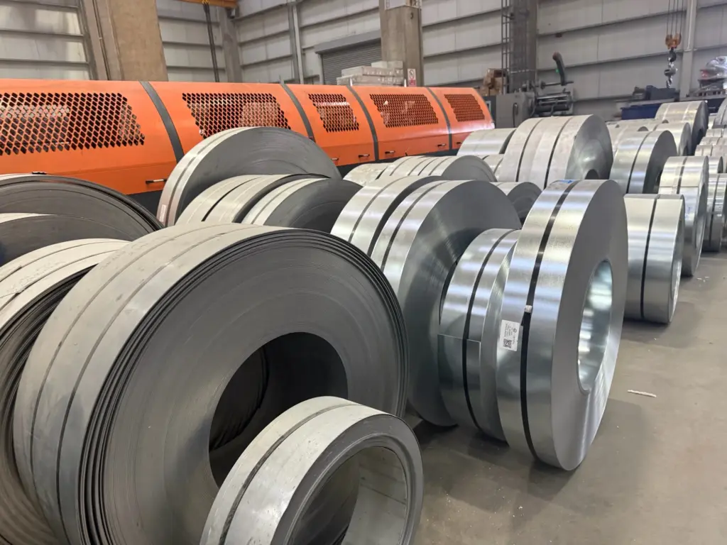 Steel coils used in modular container and prefabricated building manufacturing